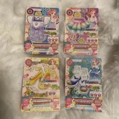 アイカツカード オーロラファンタジー キュート 4枚セット