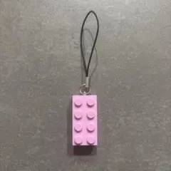 レゴ ブロック型 ストラップ ピンク 正規品 廃盤