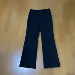 B-THREE 黒フレアパンツ