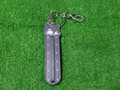 猫型ハート模様キーホルダー