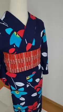 浴衣 レトロ 美品