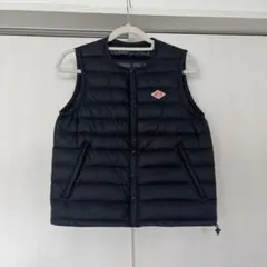 ダントン　インナーダウン 38ベスト　ブラック黒