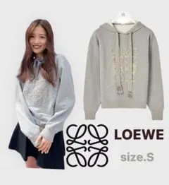 LOEWE★リボン★ロゴ★アシンメトリー★カーディガン LOEWE☆リボン☆ロゴ☆アシンメトリー☆カーディガン