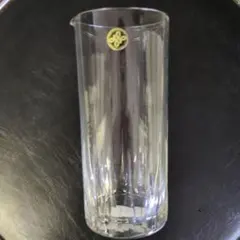 HOYAクリスタル　カラフェ(水差し)　クリア ガラス 円筒形