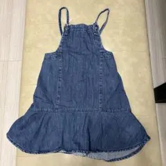 デニムジャンバースカート サイズ110