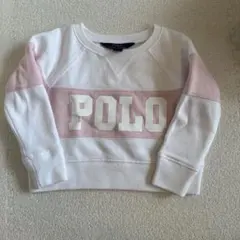 ポロ　ラルフローレン　ロゴ　トレーナー