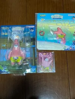 スポンジボブ　一番くじ　D賞　パトリックフィギュア