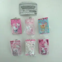 ガチャ　HELLO KITTY パッケージミニチュアコレクション 全6種コンプ