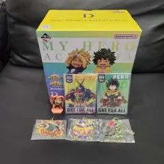 新品未開封　一番くじ　ヒロアカ　D賞　いずく、かつき　デク　オールマイト