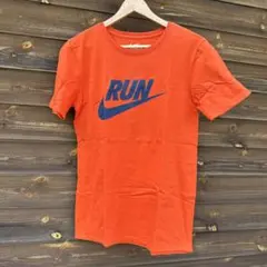 Nike RUN Tシャツ オレンジ S