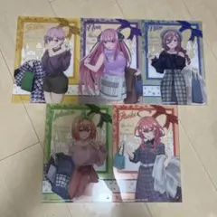 五等分の花嫁 アクリルスタンド 5体セット