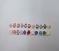 ラブブ お座り ネイルパーツ 11色 22個セット