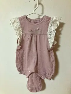 apres les cours アプレレクール ベビー ロンパース 女の子 60