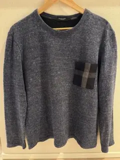 BLACK LABEL CRESTBRIDGE ネイビー セーター