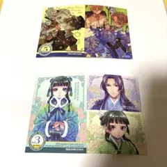 地縛少年花子くん1枚　薬屋のひとりごと1枚　ステッカー　2枚セット