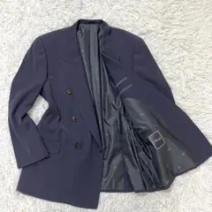 90's ヴィンテージ　テーラードジャケット　ダブル　くすみパープル　サイズXL