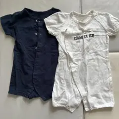 コムサイズム　ロンパース　50〜70cm