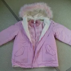 ☆組曲☆中綿リバーシブルアウター  フリースベスト付  女児 LL130～