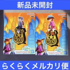 Zootopia2 ジュディ　ニック　モニタートップフィギュア　2体セット