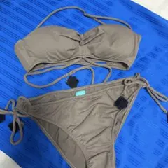 alexiastam ビキニ シェル カーキ 上下セット