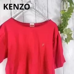 【美品】KENZO　半袖　Tシャツ　赤　サイズＭ　綿100％のサムネイル