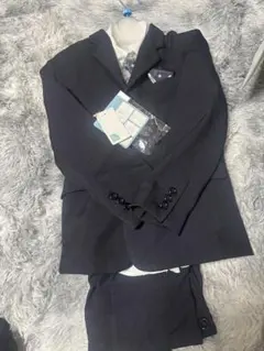 黒 フォーマルスーツ 120cm タグ付き