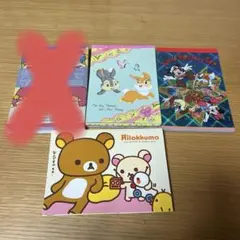 平成女児　レトロ　キャラクター メモ帳 3冊セット