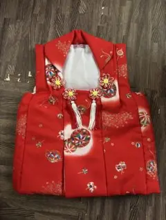 京都・子供用赤い着物
