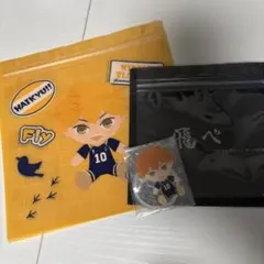 ハイキュー!!ぬいもっち　日向翔陽　ジッパーバッグ＆アクリルスタンド