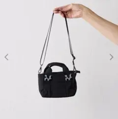 ear PAPILLONNER 2way ミニショルダーバッグ ブラックのサムネイル
