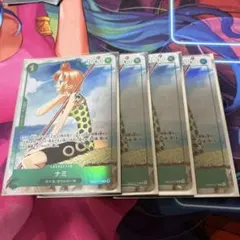 ワンピース カードゲーム ナミ EB02-017 プロモ　パラレル　4枚セット