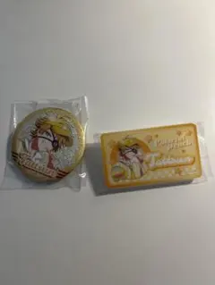 カラフルピーチ　たっつん　ダイナー　缶バッジ　お名前バッジ