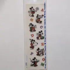 ディズニー　サンスター　ミッキーマウス　シール　ステッカー