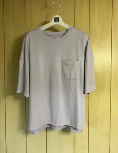 《新品》クルーネックTシャツ5分袖　Mサイズのサムネイル