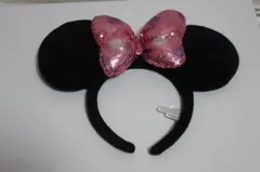 ミニー カチューシャ スパンコール付き