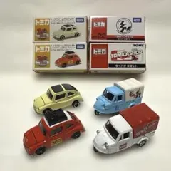 トミカ　イベント・企画モデル　スバル360&ミゼット　4台セットのサムネイル