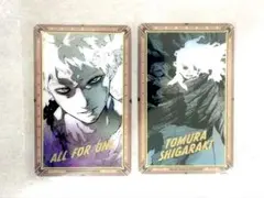 僕のヒーローアカデミア 原画展 箔押しクリアカードセット