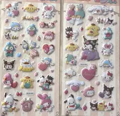 サンリオ　ぷっくりシール