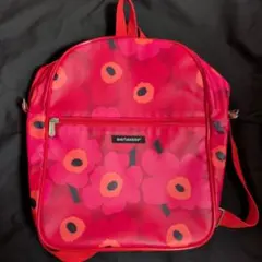 marimekko kids ウニッコ柄リュック 赤のサムネイル