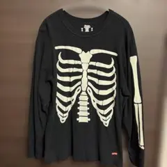 Supreme Hanes Bones Thermal ボーン 骨 サーマル 黒 - メルカリ
