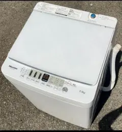 ハイセンス洗濯機 5.5kg立体シャワー水流　風乾燥機能付き　2023年製のサムネイル