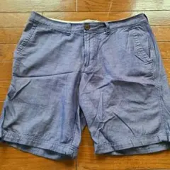 Abercrombie & Fitch ショートパンツ 34サイズ ブルーグレー