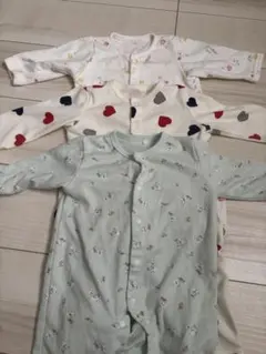 ロンパース　カバーオール　70〜80 ３枚セット