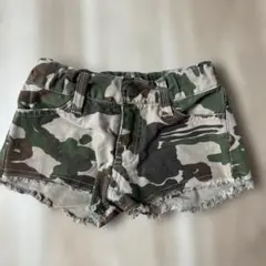 迷彩柄ショートパンツ