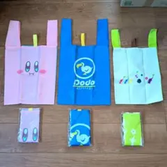 ニンテンドーキャラクターエコバッグ3点セット　新品未開封　（上は見本です。）のサムネイル