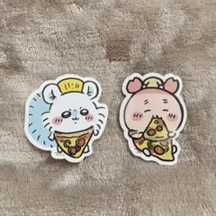 ちいかわ◎モモンガ 古本屋 ステッカー2枚セット