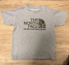 THE NORTH FACE 迷彩ロゴ Tシャツ