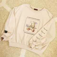 ★LOVETOXIC ★ラブトキシック★クマデザイン　トレーナー　160