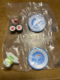 サンリオ　お寿司キーチェーン　2種セット