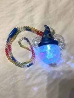 ディズニー　ミッキー　光るおもちゃ　ネックレス